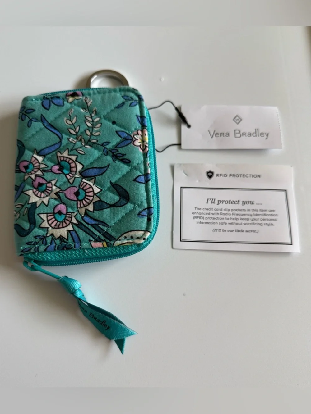 Vera Bradley RFID Petite Zip-Around Wallet - Picture 1 of 4